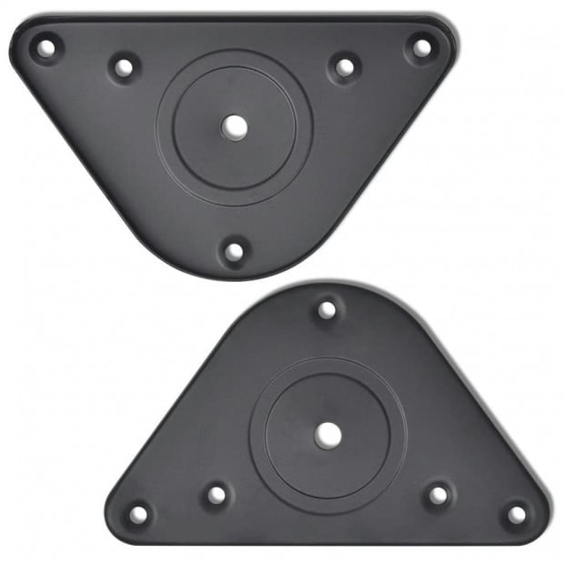 Adjustable Table Legs 4 Pcs Black 710 Mm Image 4
