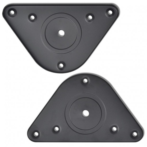 Adjustable Table Legs 4 Pcs Black 870 Mm Image 4