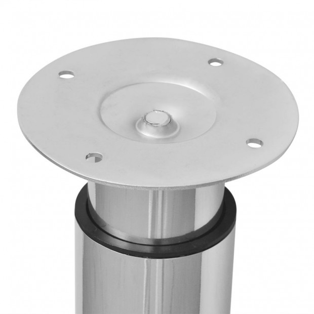 Telescopic Table Legs 2 Pcs Chrome 710 Mm-1100 Mm Image 4