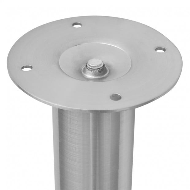 Telescopic Table Legs 2 Pcs Brushed Nickel 710 Mm-1100 Mm Image 3
