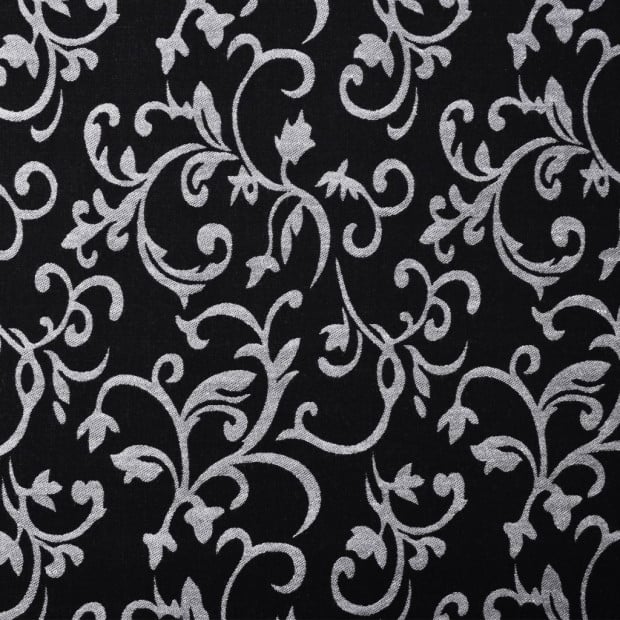 Chaise Longue Black And White Fabric Image 2