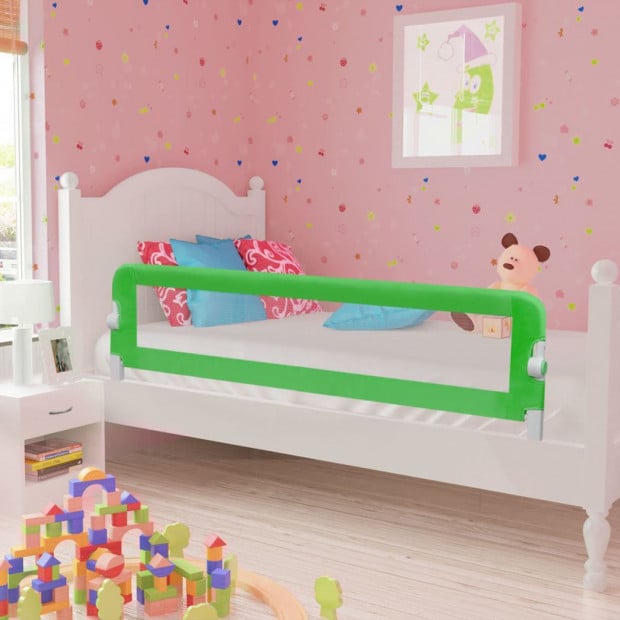 Toddler Safety Bed Rail 150 X 42 Cm Green Image 2