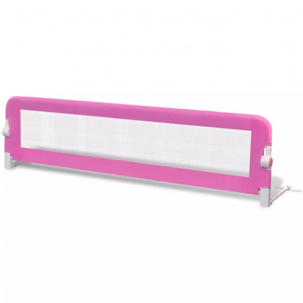 Toddler Safety Bed Rail 150 X 42 Cm Pink