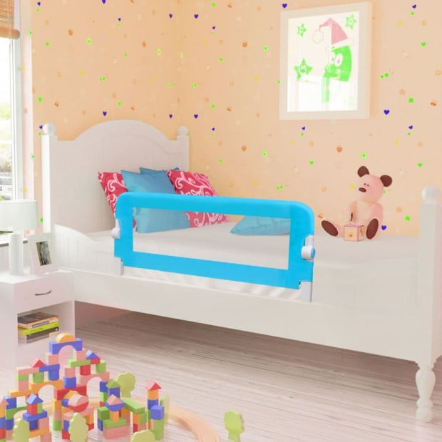 Toddler Safety Bed Rail 102 X 42 Cm Blue Image 2