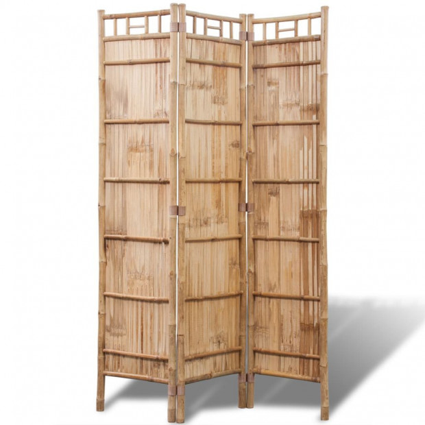 3-panel Bamboo Room Divider Image 3