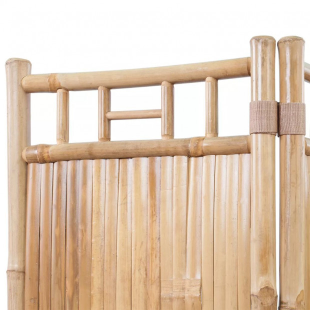 3-panel Bamboo Room Divider Image 4