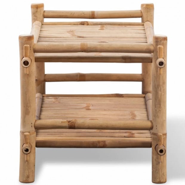 2-tier Bamboo Shoe Rack Image 3