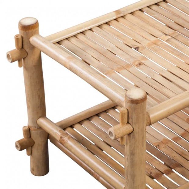 2-tier Bamboo Shoe Rack Image 4