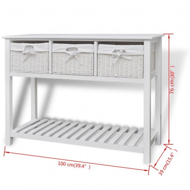 Storage Sideboard White Image 7