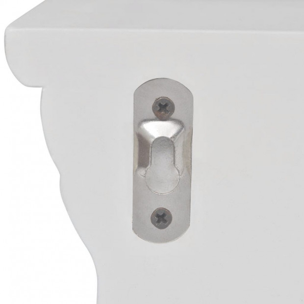 Wall Shelves 2 Pcs White Image 5