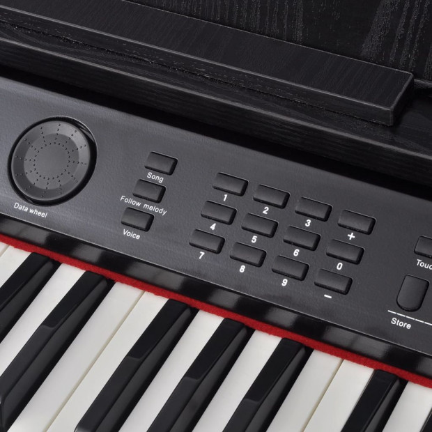 88-key Digital Piano With Pedals Black Melamine Board Image 3
