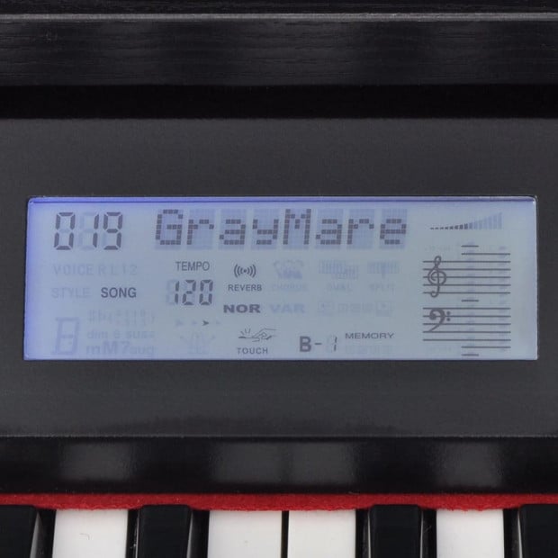 88-key Digital Piano With Pedals Black Melamine Board Image 4
