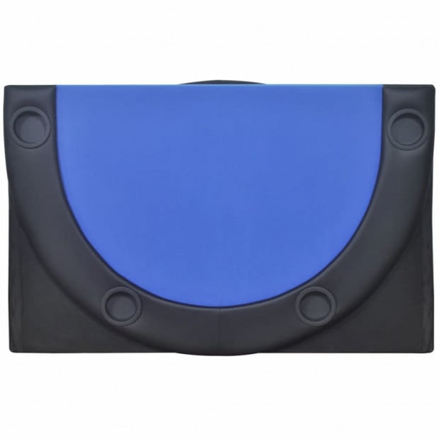10-player Foldable Poker Tabletop Blue Image 4