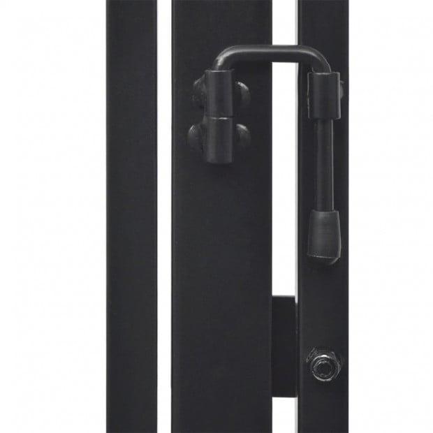 Pet Fireplace Fence Steel Black Image 6
