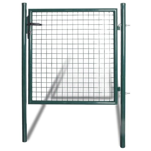 Single Door Fence Gate Powder-coated Steel