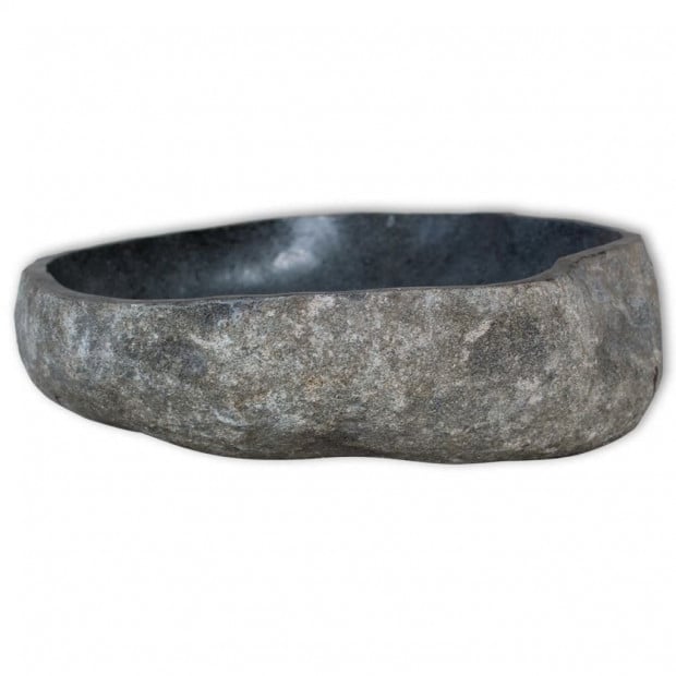 Oval-Shaped Basin River Stone Oval 38-45 Cm Image 2
