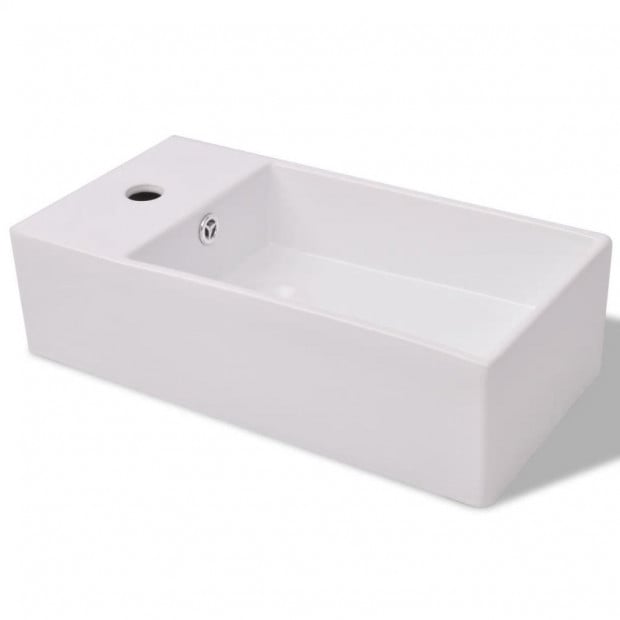 Three Piece Bathroom Furniture And Basin Set Black Image 7