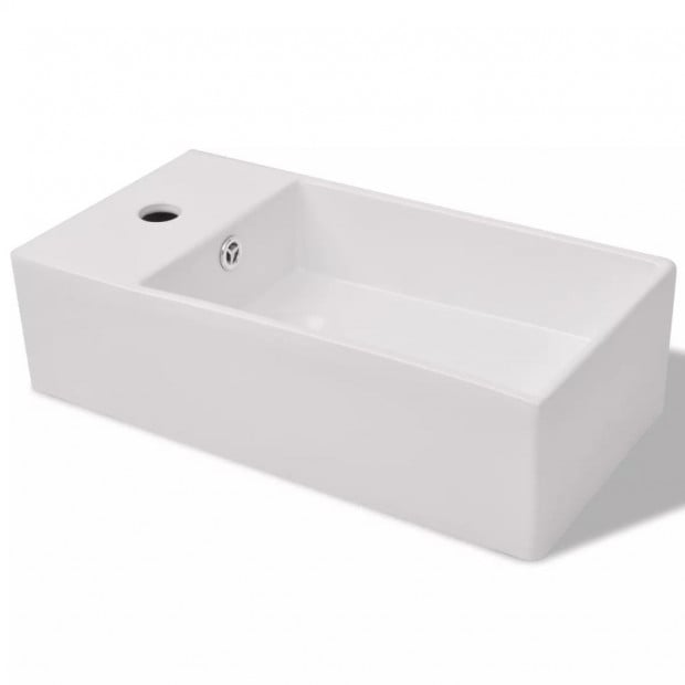 Three Piece Bathroom Furniture And Basin Set Beige Image 7