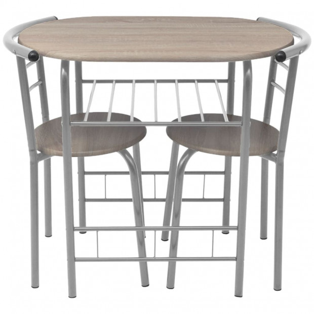 Breakfast Bar Set Mdf Image 3