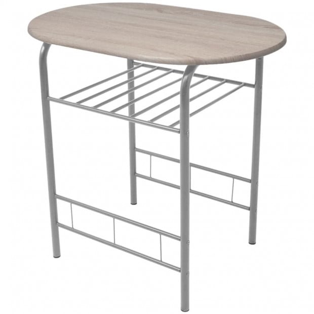 Breakfast Bar Set Mdf Image 4