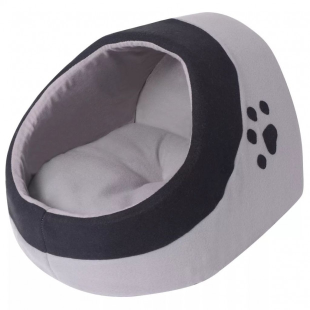 Cat Cubby Grey And Black Xl