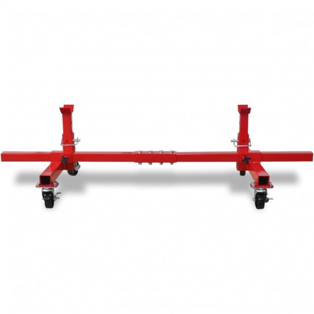 Mobile Axle Stand Red Image 2