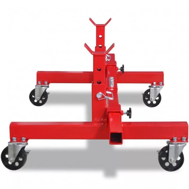 Mobile Axle Stand Red Image 3