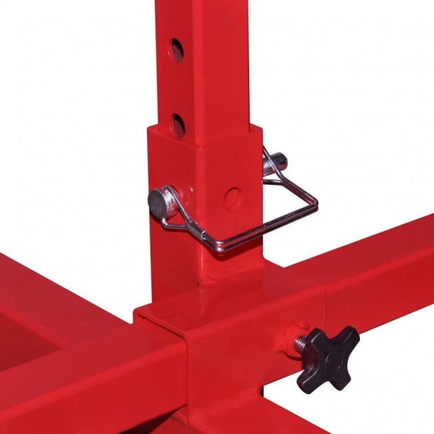 Mobile Axle Stand Red Image 4
