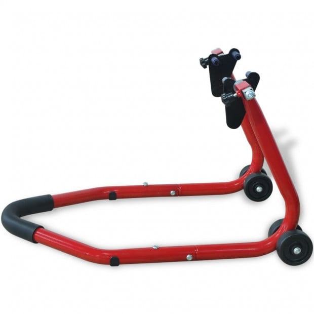 Motorcycle Front Stand Red Image 3