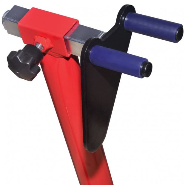 Motorcycle Front Stand Red Image 5