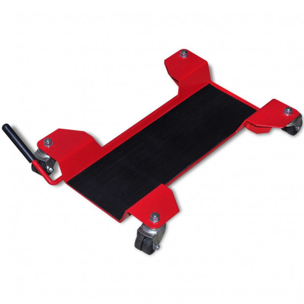 Motorcycle Dolly Centre Stand Red Image 2