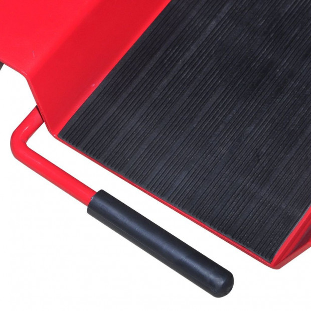 Motorcycle Dolly Centre Stand Red Image 4