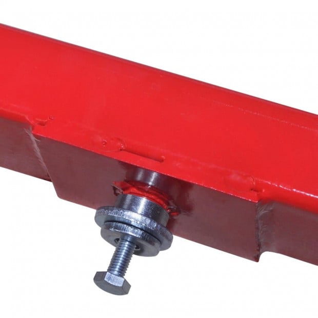 Cross Beam Adapter 2 Ton Vehicle Jack Red Image 2