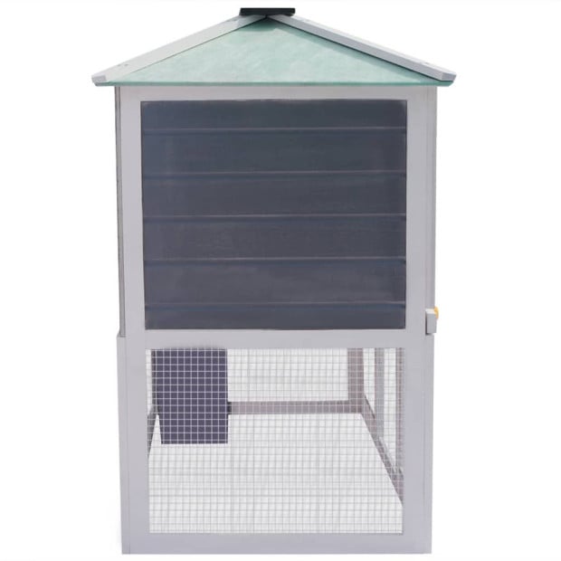Animal Rabbit Cage Double Floor Wood Image 5