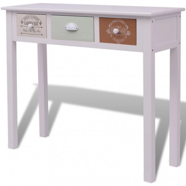 French Console Table Wood Image 2