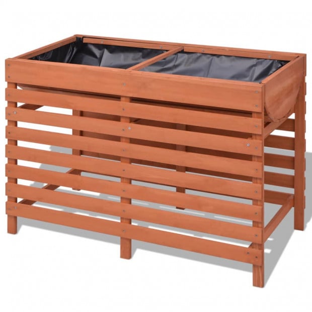 Planter 100x50x71 Cm Wood Image 2