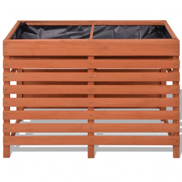 Planter 100x50x71 Cm Wood Image 3