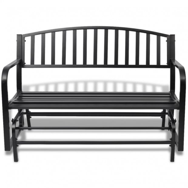 Swing Bench Black Steel Image 2