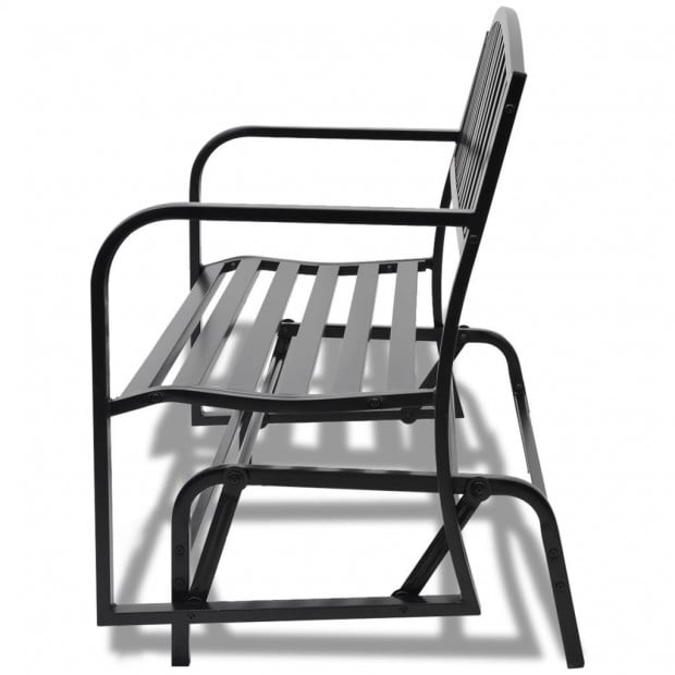 Swing Bench Black Steel Image 5