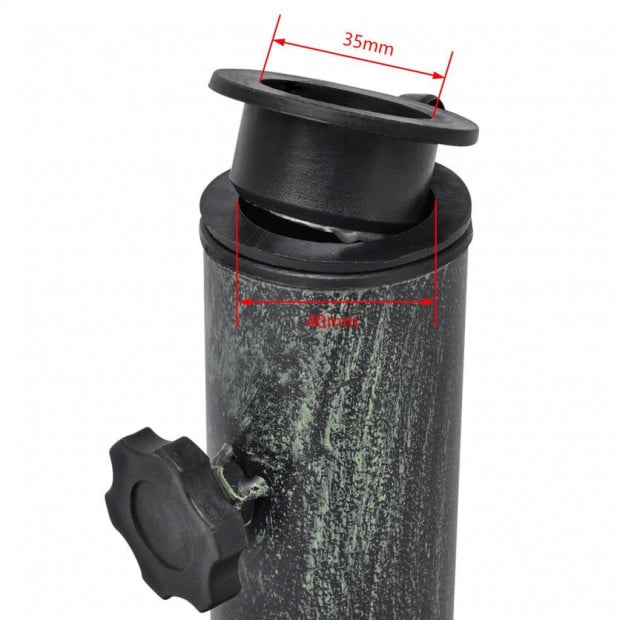 Umbrella Base Cast Iron 12 Kg 48 Cm Image 7
