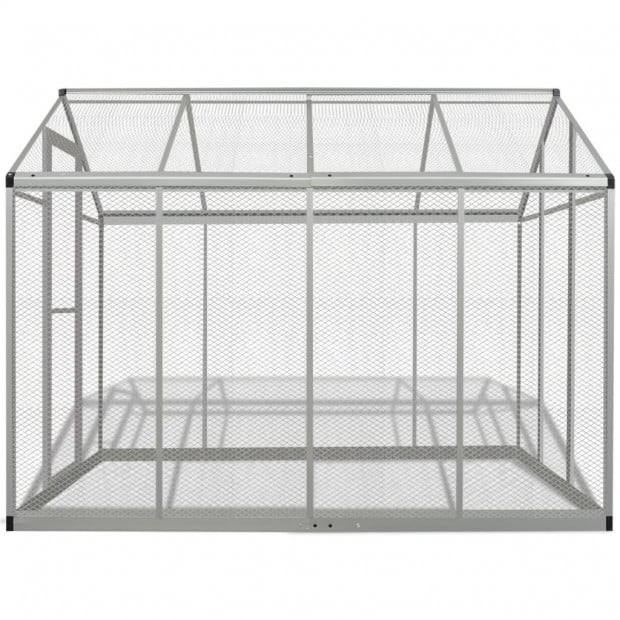 Outdoor Aviary Aluminium 178x242x192 Cm Image 4
