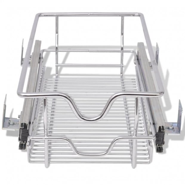 Pull-out Wire Baskets 2 Pcs Silver 300 Mm Image 4