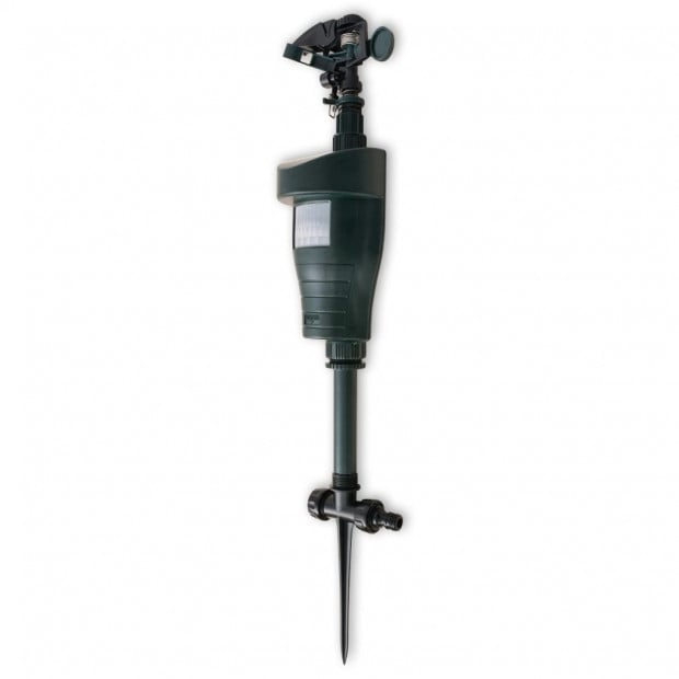 Jet-spray Animal Repellent With Pir Sensor Dark Green