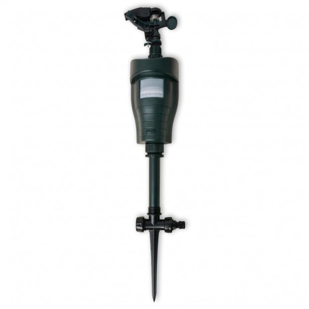 Jet-spray Animal Repellent With Pir Sensor Dark Green Image 2