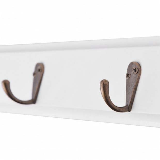 Coat Rack Mdf White Baroque Style Image 5