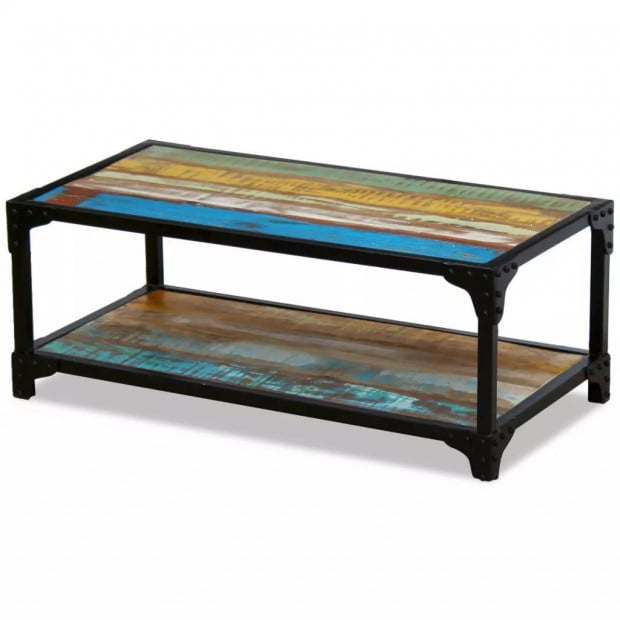 Coffee Table Solid Reclaimed Wood Image 3