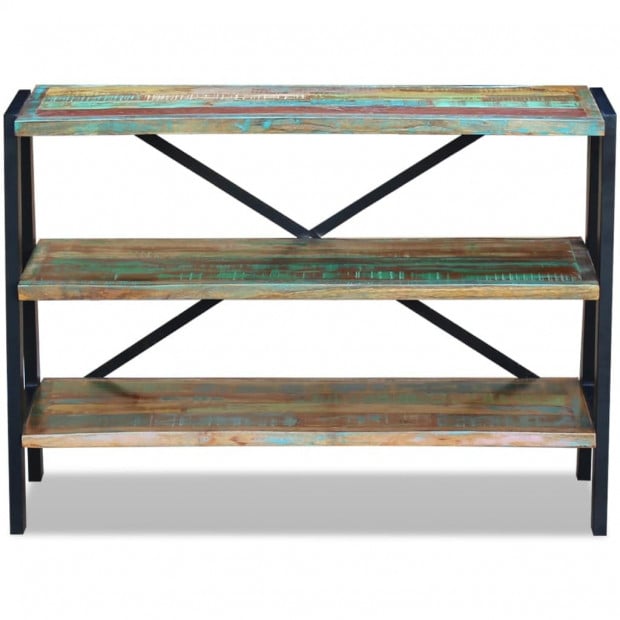 Sideboard 3 Shelves Solid Reclaimed Wood Image 6