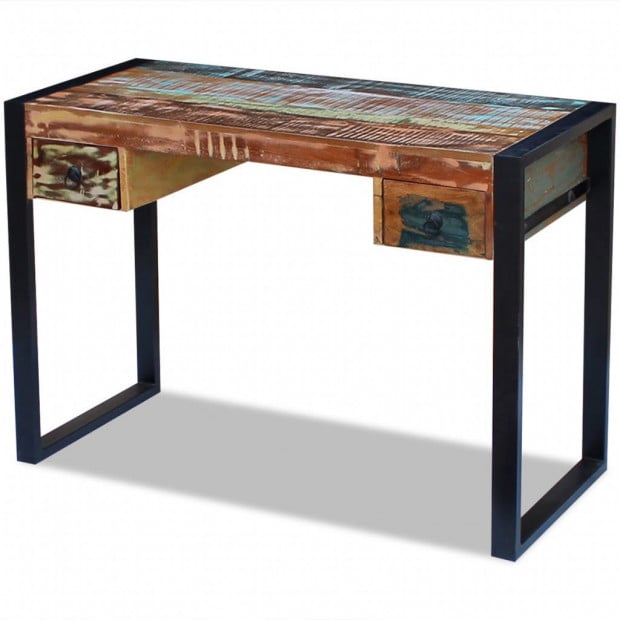 Desk Solid Reclaimed Wood Image 3