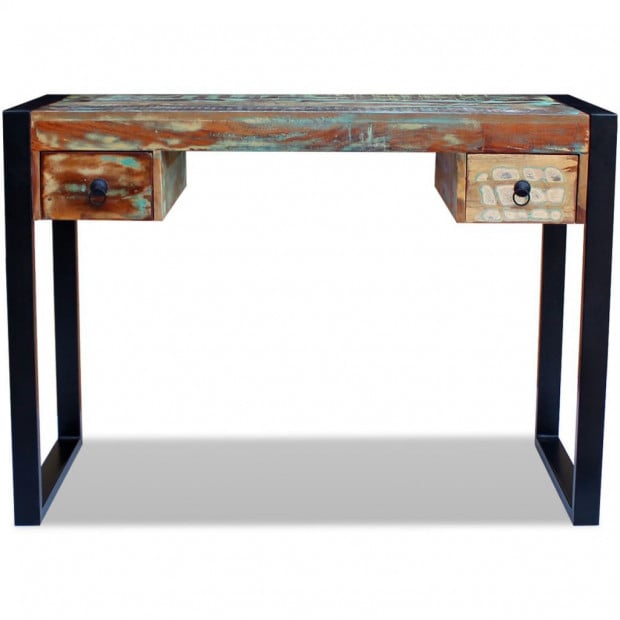 Desk Solid Reclaimed Wood Image 6