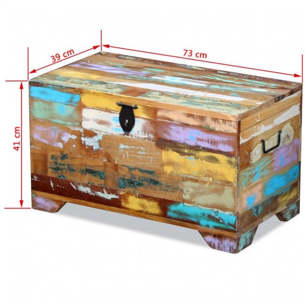 Storage Chest Solid Reclaimed Wood Image 9